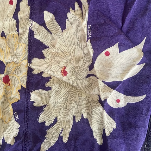 ZADIG & VOLTAIRE ROSES BLOSSOM SILK DRESS - Picture 7 of 9